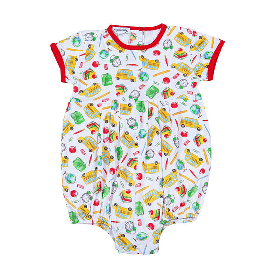 Smarty Pants Print Boy Bubble - Magnolia BabyBubble