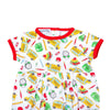 Smarty Pants Print Boy Bubble - Magnolia BabyBubble