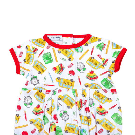 Smarty Pants Print Boy Bubble - Magnolia BabyBubble