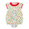 Smarty Pants Print Girl Bubble - Magnolia BabyBubble