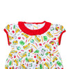 Smarty Pants Print Girl Bubble - Magnolia BabyBubble