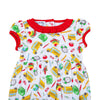 Smarty Pants Print Girl Bubble - Magnolia BabyBubble