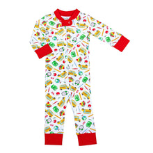  Smarty Pants Zip Pajamas - Magnolia BabyZipper Pajamas