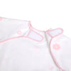 Smock Bib for Baby & Toddler Long Sleeve (Pink Flowers) - Magnolia BabyBib