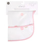 Smock Bib for Baby & Toddler Long Sleeve (Pink Flowers) - Magnolia BabyBib