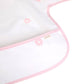 Smock Bib for Baby & Toddler Long Sleeve (Pink Flowers) - Magnolia BabyBib