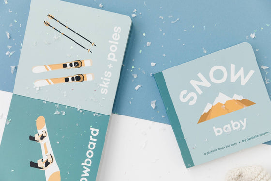 Snow Baby Ski & Snowboard Book - Magnolia BabyBook