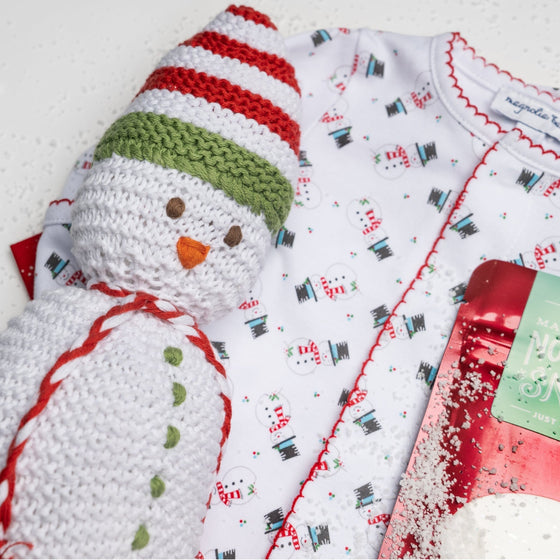 Snowman Toy - Magnolia BabySoft Toy