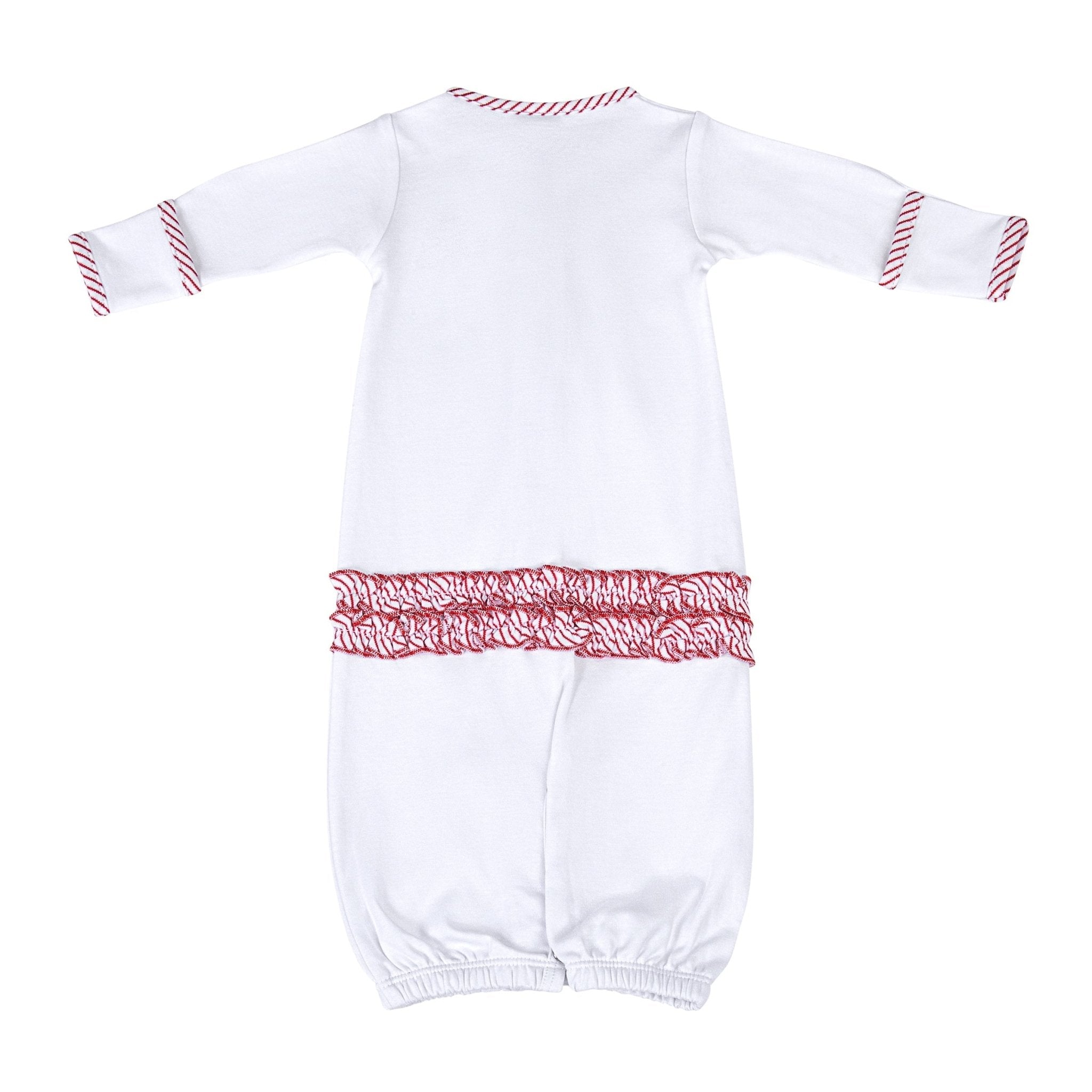 So this is Love Embroidered Ruffle Converter - Magnolia BabyConverter Gown