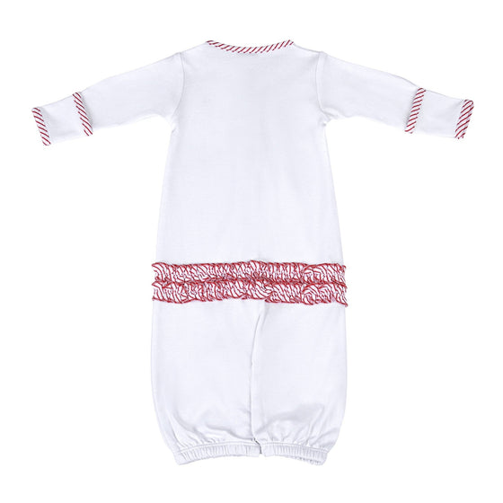 So this is Love Embroidered Ruffle Converter - Magnolia BabyConverter Gown