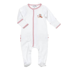  So This is Love Embroidered Ruffle Footie - Magnolia BabyFootie