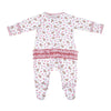 So this is Love Print Ruffle Footie - Magnolia BabyFootie