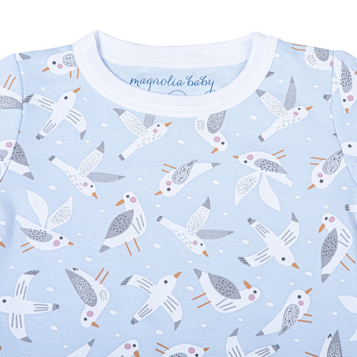 Soaring Seagull Long Pajamas - Magnolia BabyLong Pajamas