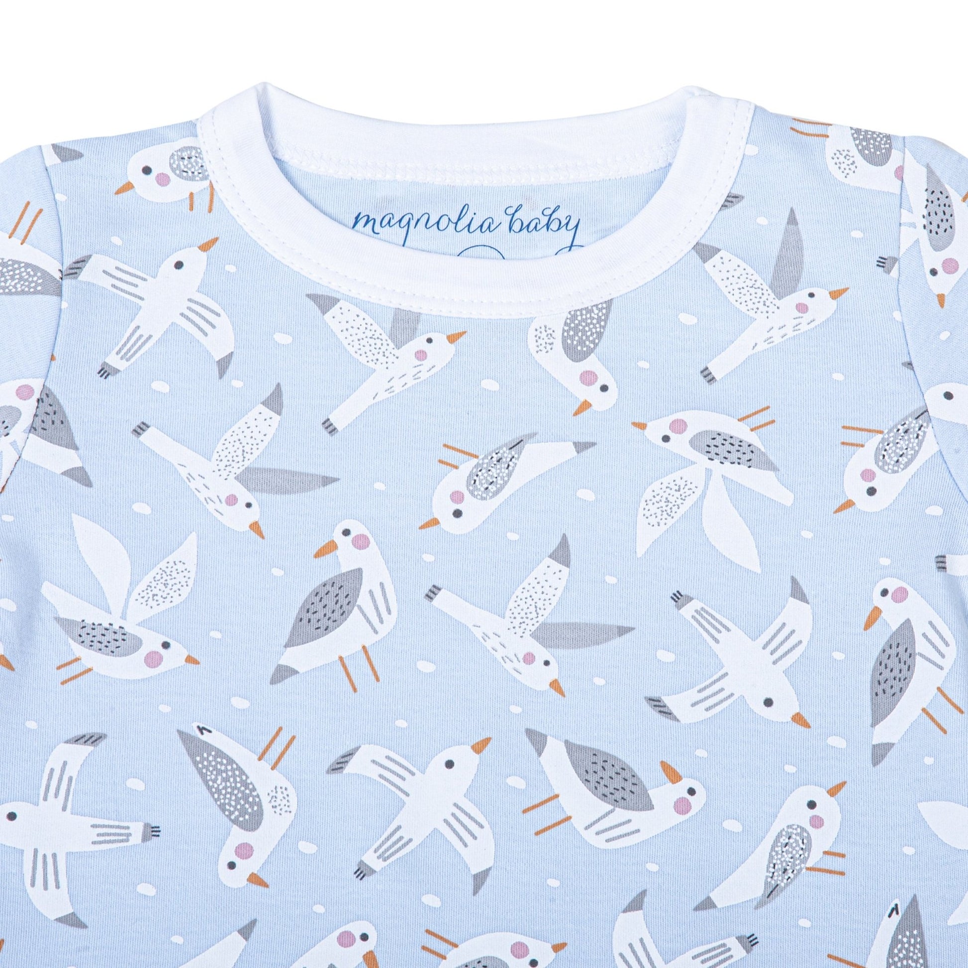 Soaring Seagull Long Pajamas - Magnolia BabyLong Pajamas
