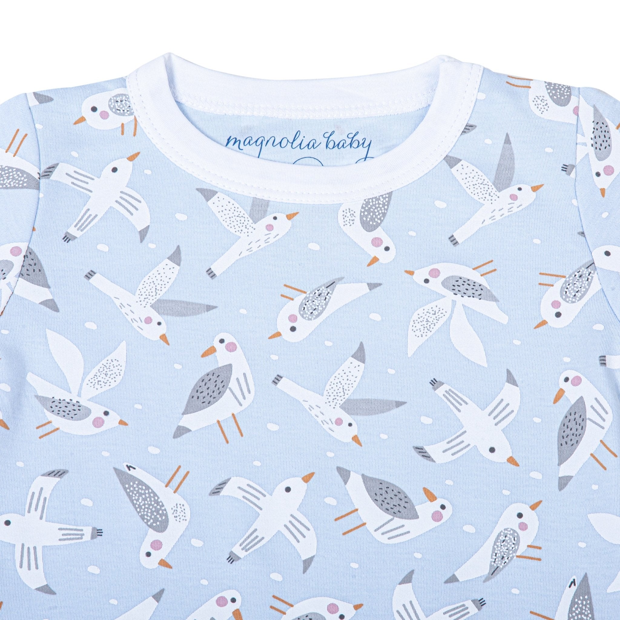 Soaring Seagull Long Pajamas - Magnolia BabyLong Pajamas