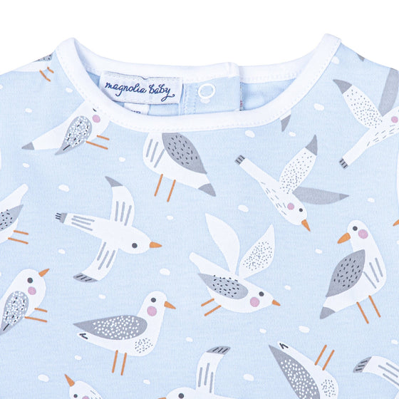 Soaring Seagull Short Playsuit - Magnolia BabyShort Playsuit