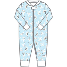  Soaring Seagull Zip Pajamas - Magnolia BabyZipper Pajamas