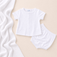 Solid Essentials Diaper Cover Set White - Magnolia BabyDiaper Cover