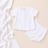 Solid Essentials Diaper Cover Set White - Magnolia BabyDiaper Cover
