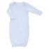 Solid Essentials Lap Gown - Blue - Magnolia BabyGown