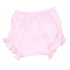 Solid Essentials Monogram Diaper Cover - Pink with Pink Trim - Magnolia BabyDiaper Cover