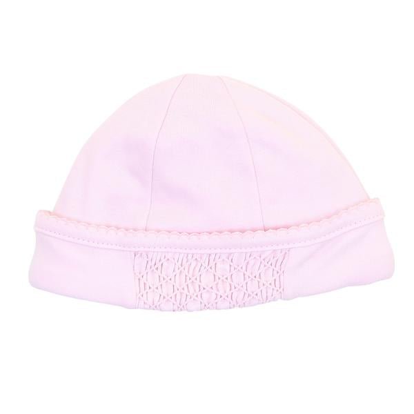 Solid Essentials Pink Smocked Hat - Magnolia BabyHat