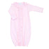 Solid Essentials Ruffle Converter - Pink with Pink Trim - Magnolia BabyConverter Gown