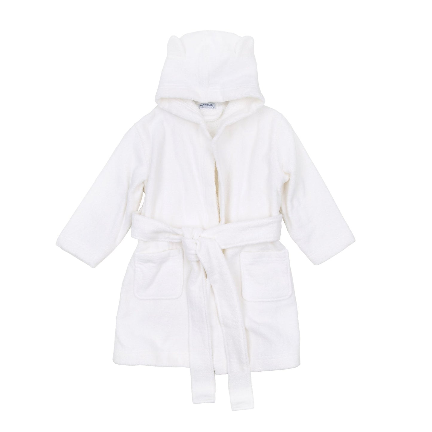 Solid Essentials White Bathrobe - Magnolia BabyBathrobe