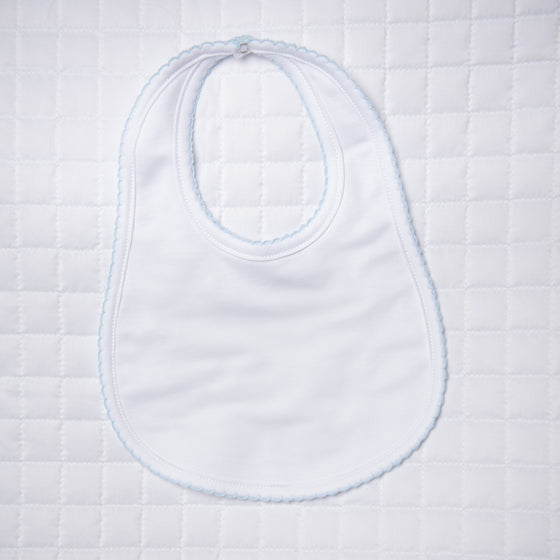 Solid Essentials White Bib - Magnolia BabyBib