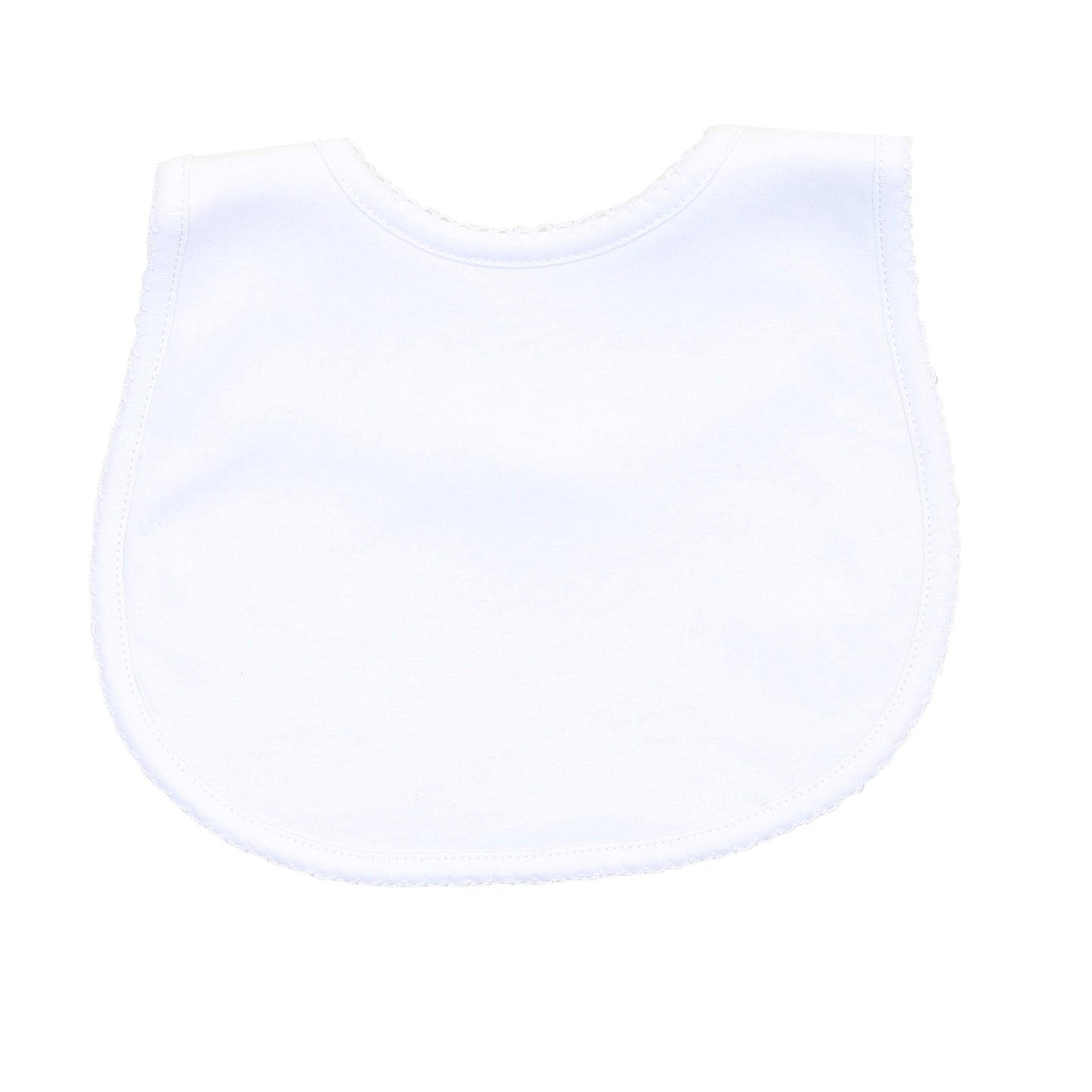 Solid Essentials White Bib - Magnolia BabyBib