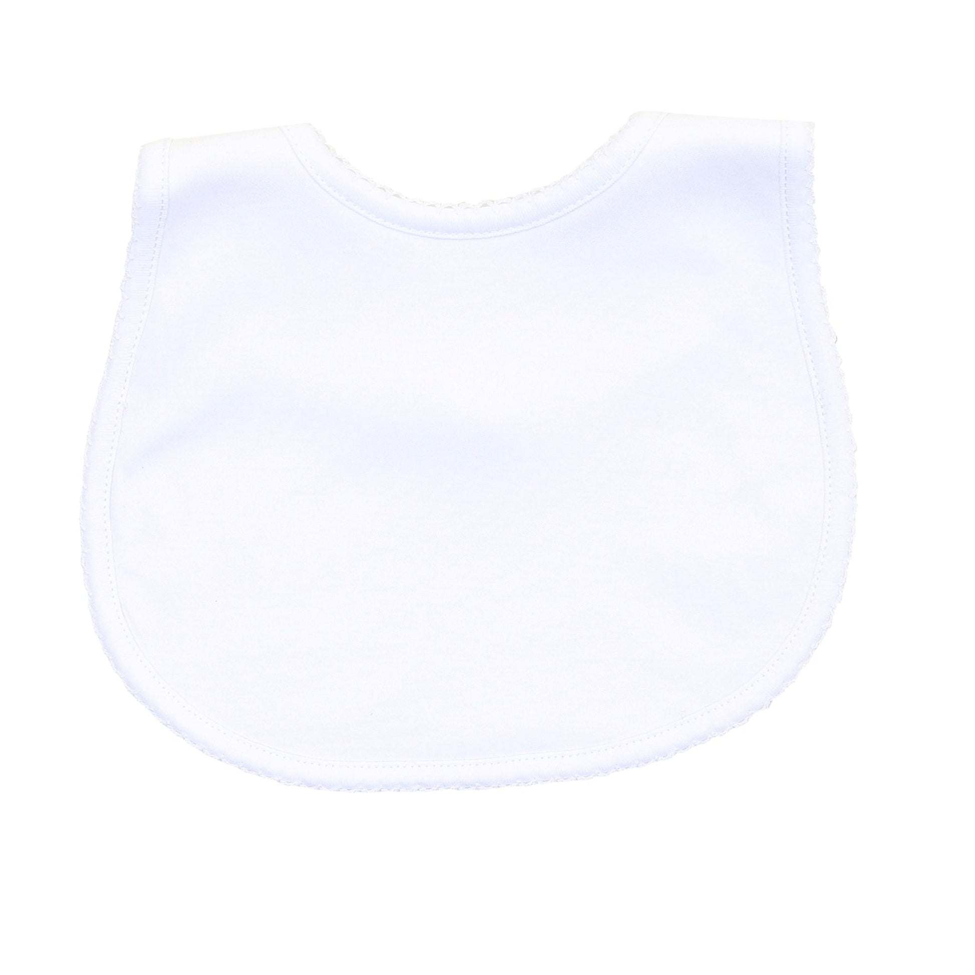 Solid Essentials White Bib - Magnolia BabyBib