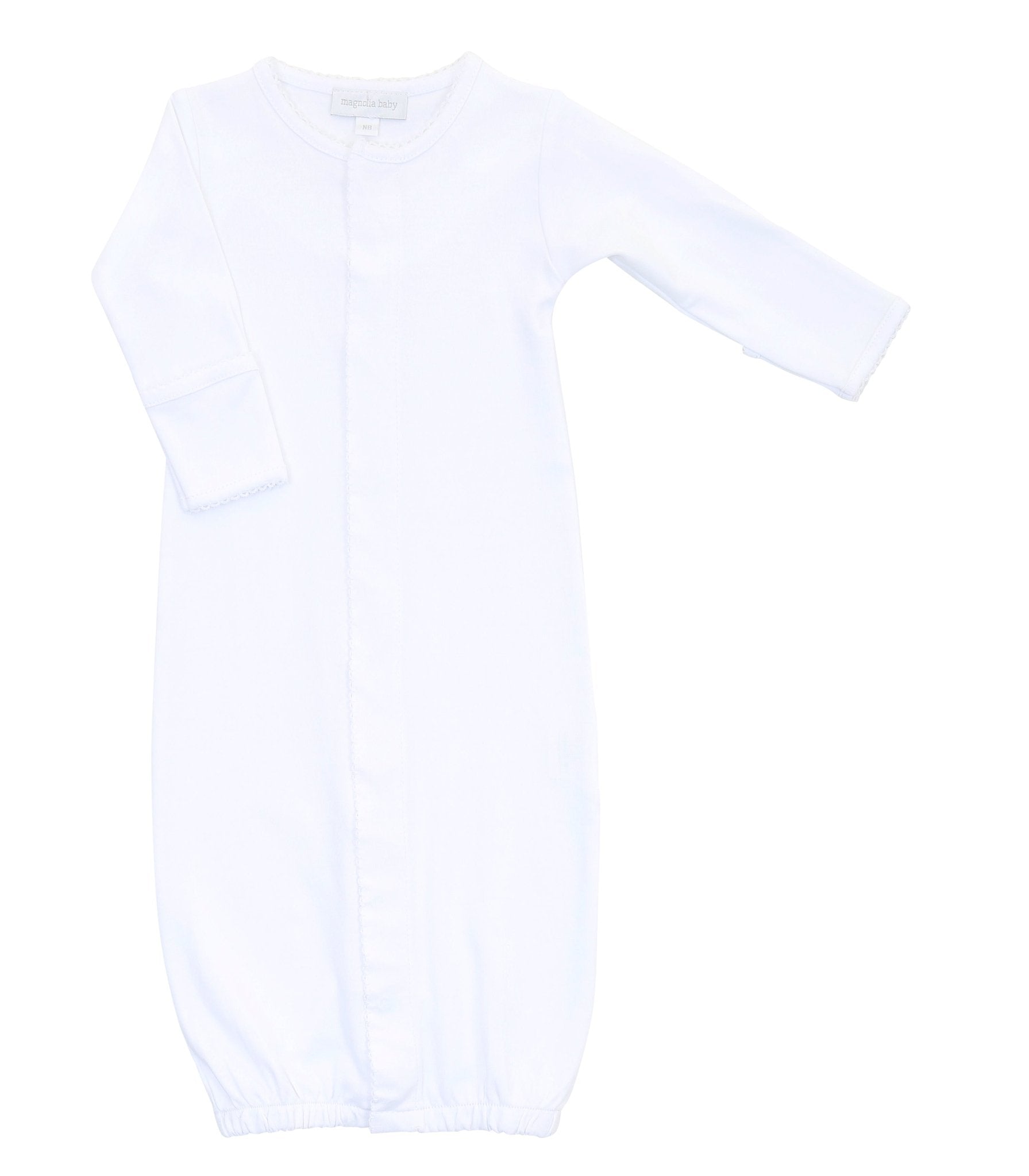 Solid Essentials White Converter - Magnolia BabyConverter Gown