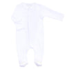 Solid Essentials White Footie - Magnolia BabyFootie