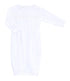 Solid Essentials White Smocked Gown - Magnolia BabyGown