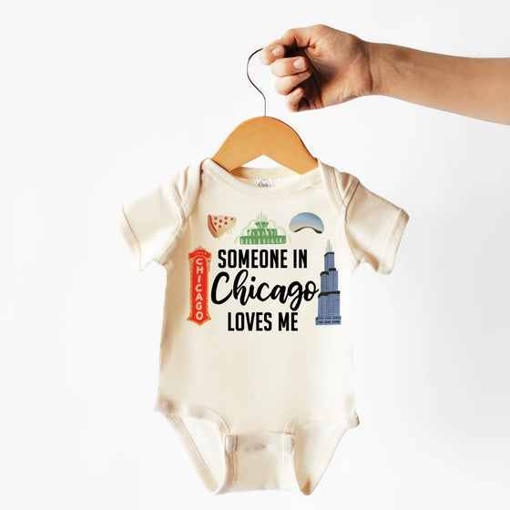 Someone in Chicago Loves Me Onesie - Magnolia BabyBodysuit