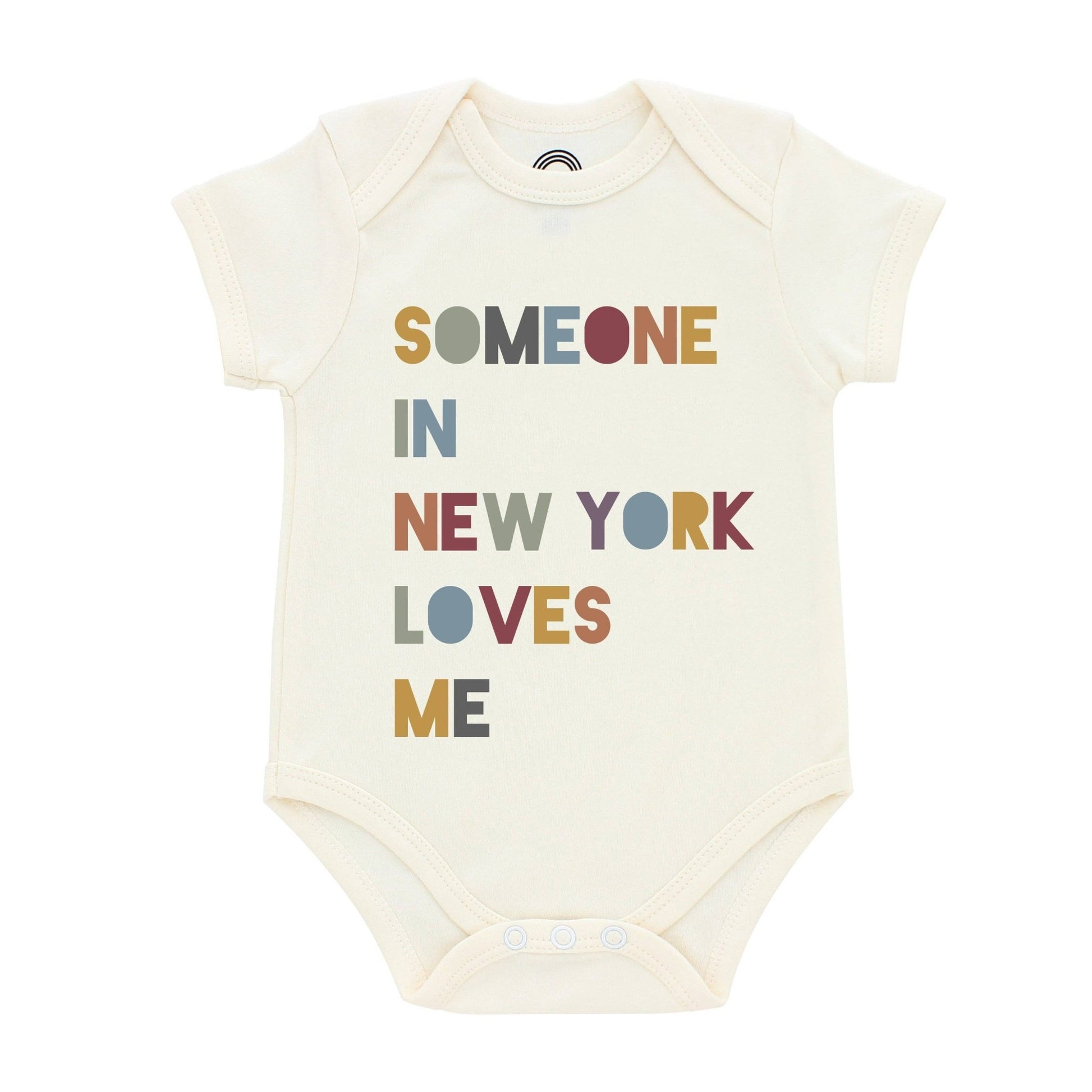 Someone in NY Loves Me New York Baby Gifts Cotton Onesie - Magnolia BabyBodysuit
