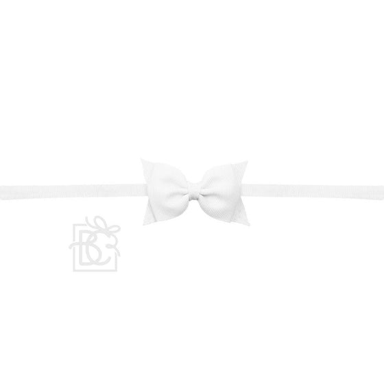 Sophia Baby Headband - White - Magnolia BabyHeadband