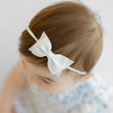  Sophia Baby Headband - White - Magnolia BabyHeadband