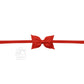Sophia Baby Headband with Bow - Red - Magnolia BabyHeadband