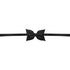 Sophia Baby Headband with Grosgrain Bow - Black - Magnolia BabyHeadband