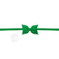Sophia Baby Headband with Grosgrain Bow - Emerald - Magnolia BabyHeadband