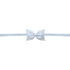 Sophia Baby Headband with Grosgrain Bow - Millenium Blue - Magnolia BabyHeadband