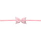 Sophia Baby Headband with Grosgrain Bow - Peony Pink - Magnolia BabyHeadband