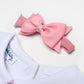 Sophia Baby Headband with Grosgrain Bow - Peony Pink - Magnolia BabyHeadband