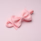 Sophia Baby Headband with Grosgrain Bow - Peony Pink - Magnolia BabyHeadband