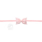 Sophia Baby Headband with Grosgrain Bow - Pink - Magnolia BabyHeadband