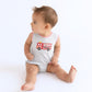 Sound the Alarm Applique Sleeveless Bubble - Magnolia BabyBubble