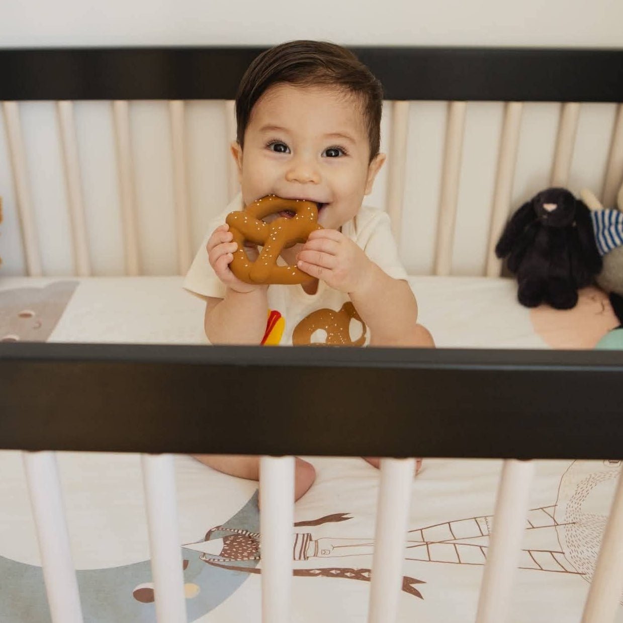 Sourdough Sonny  Pretzel Baby Teether - Magnolia BabyTeether