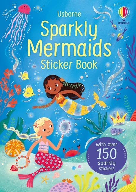 Sparkly Mermaids Sticker Book : Usborne - Magnolia BabyStickers