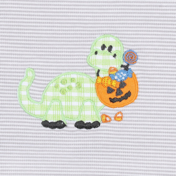 Spooky Saurus Big Kid Long Pajamas - Magnolia BabyLong Pajamas